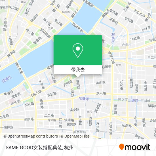 SAME GOOD女装搭配典范地图