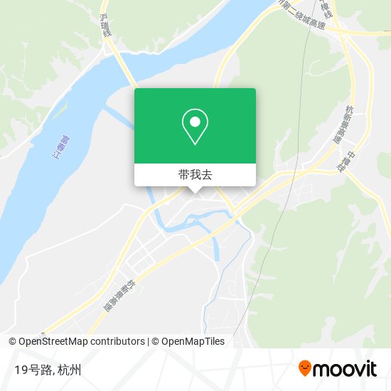 19号路地图