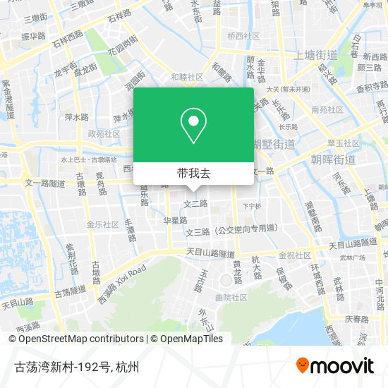 古荡湾新村-192号地图