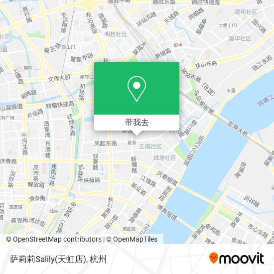 萨莉莉Salily(天虹店)地图