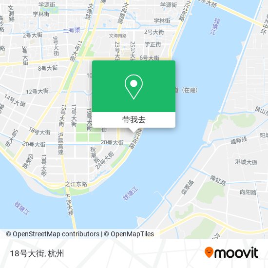 18号大街地图