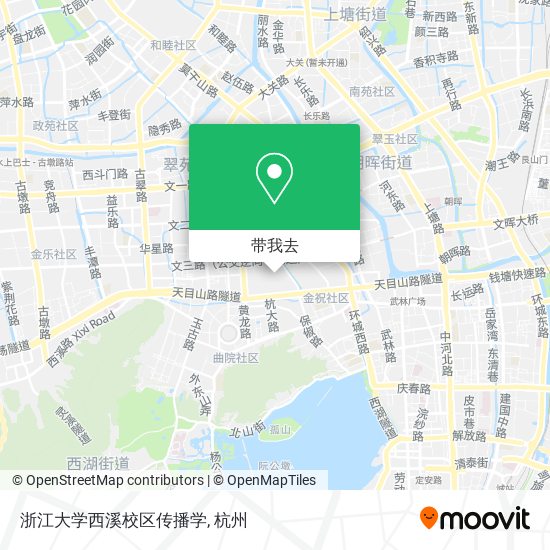 浙江大学西溪校区传播学地图