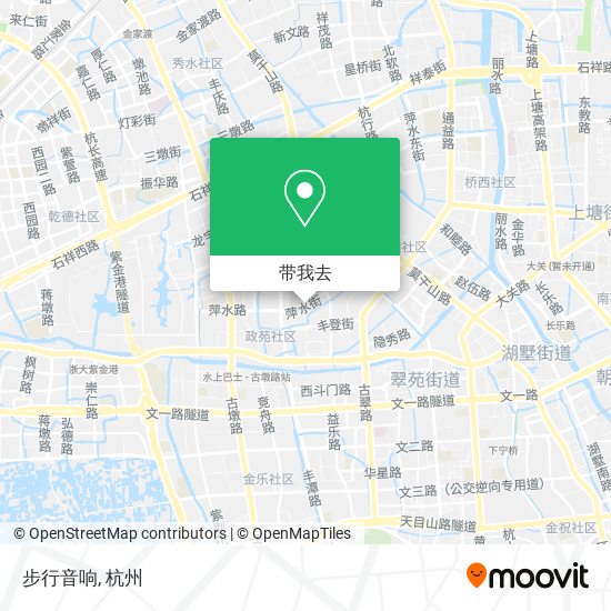 步行音响地图