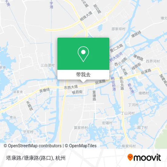塔康路/塘康路(路口)地图