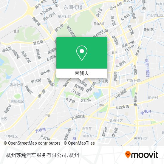 杭州苏瀚汽车服务有限公司地图