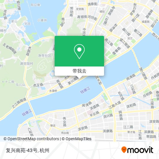 复兴南苑-43号地图