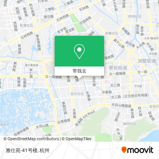 雅仕苑-41号楼地图