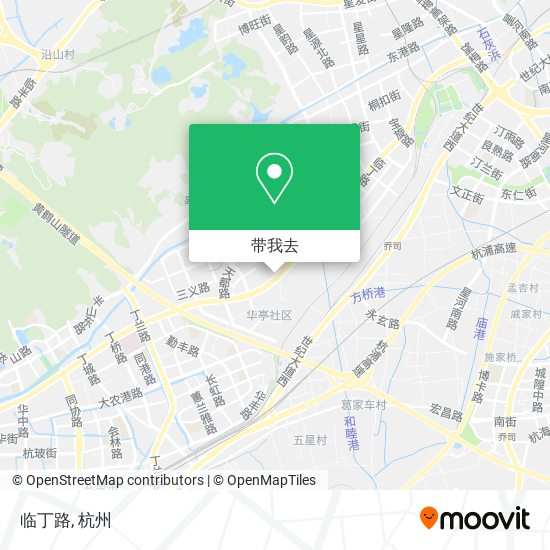 临丁路地图