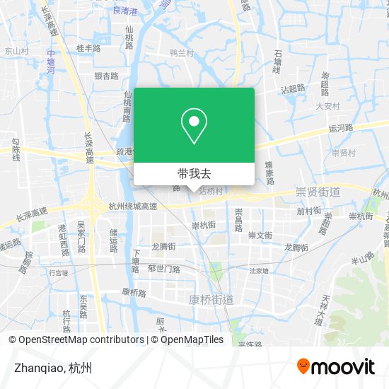 Zhanqiao地图