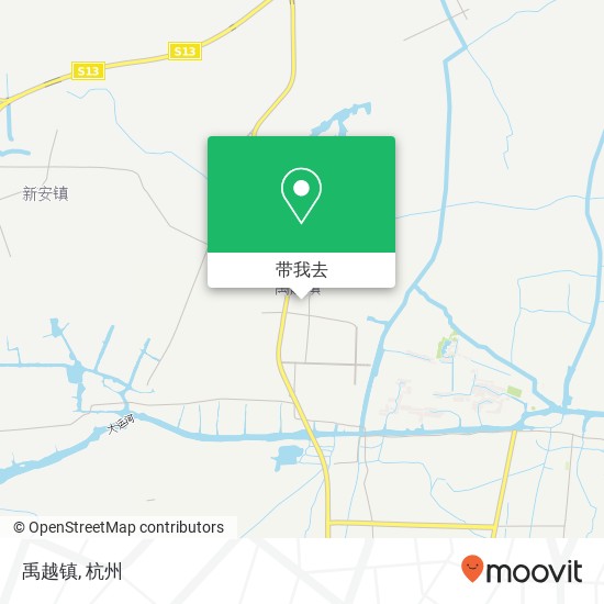 禹越镇地图