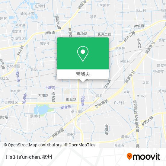 Hsü-ts’un-chen地图