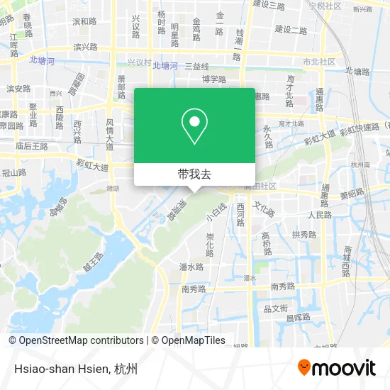 Hsiao-shan Hsien地图