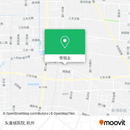 头蓬镇医院地图