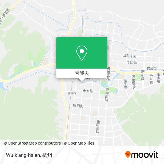 Wu-k’ang-hsien地图