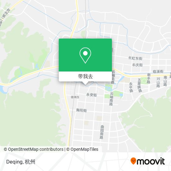 Deqing地图