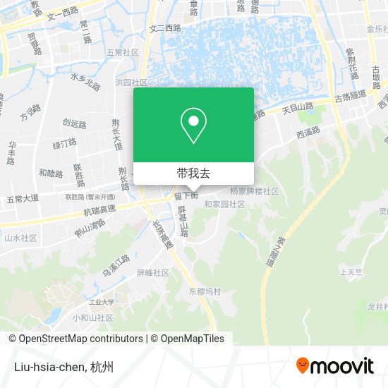 Liu-hsia-chen地图