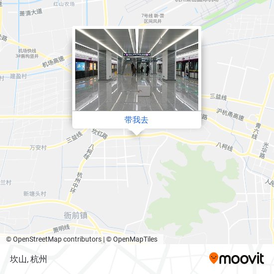 坎山地图