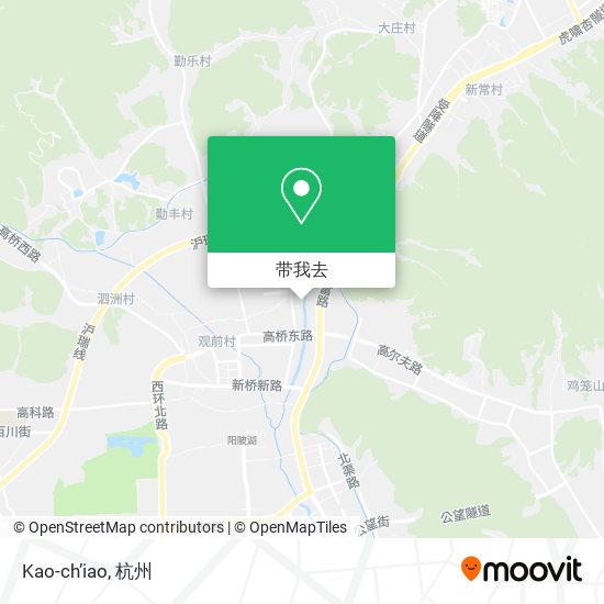Kao-ch’iao地图