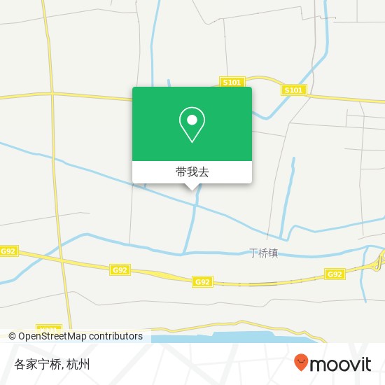 各家宁桥地图