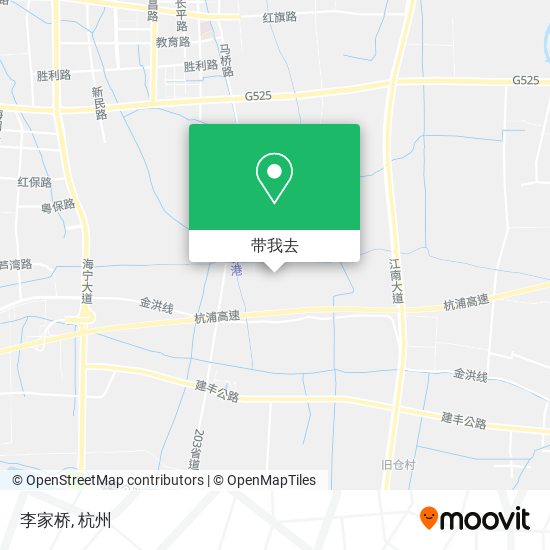 李家桥地图