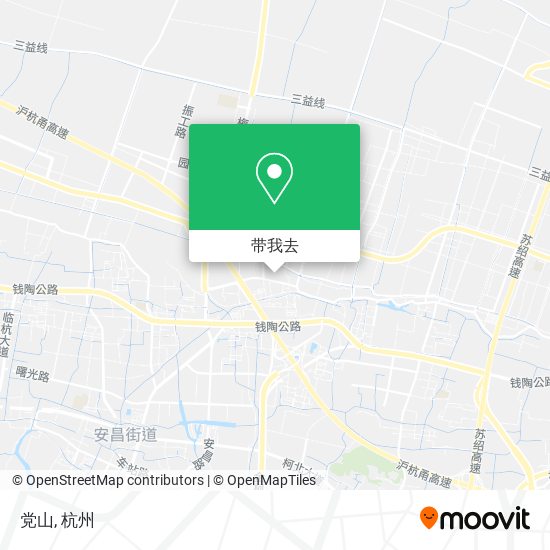 党山地图