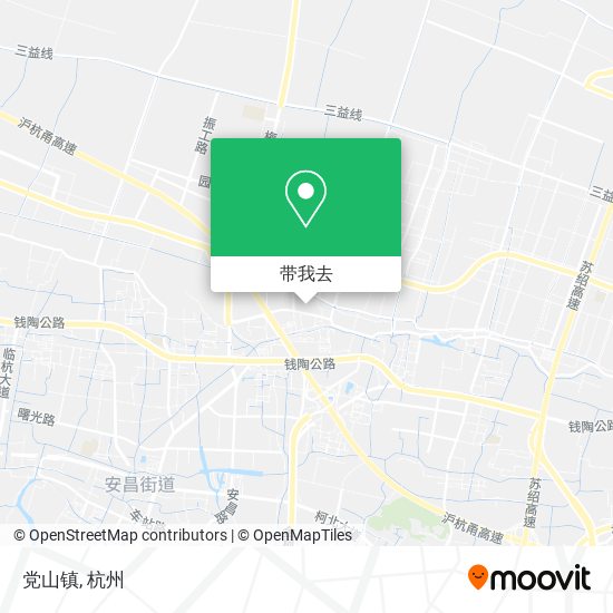 党山镇地图