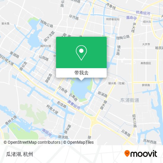 瓜渚湖地图