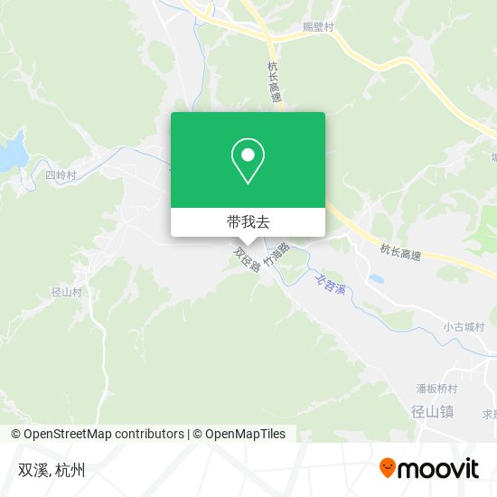 双溪地图