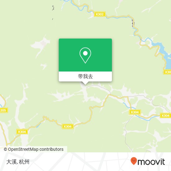 大溪地图
