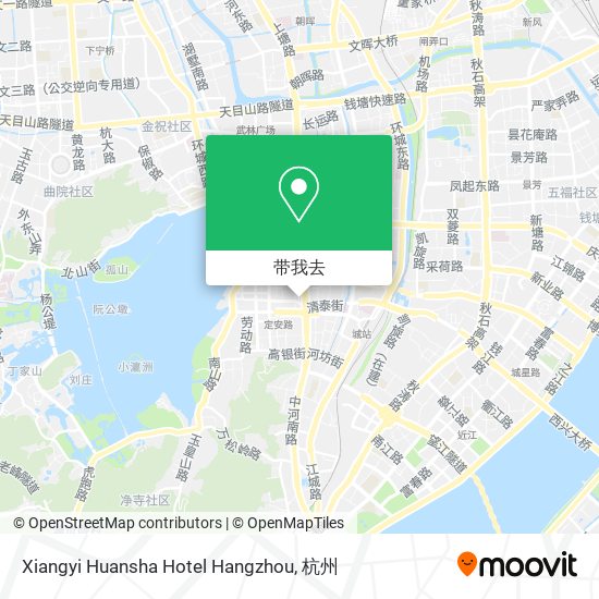 Xiangyi Huansha Hotel Hangzhou地图