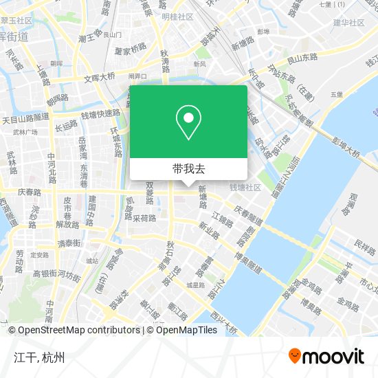 江干地图
