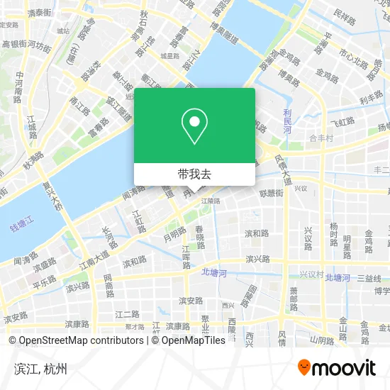 滨江地图