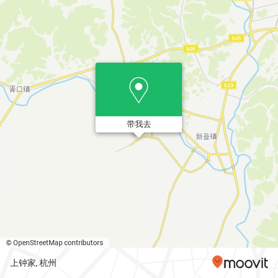 上钟家地图