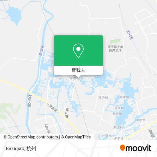Baziqiao地图