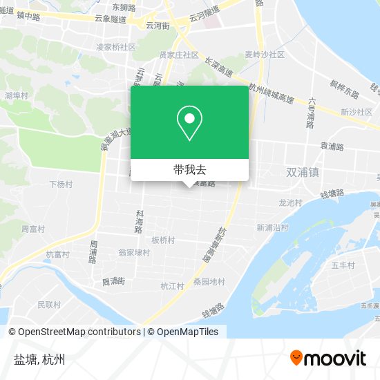 盐塘地图