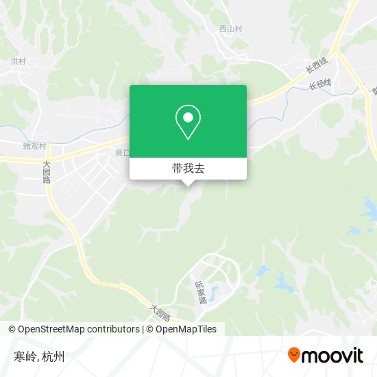 寒岭地图