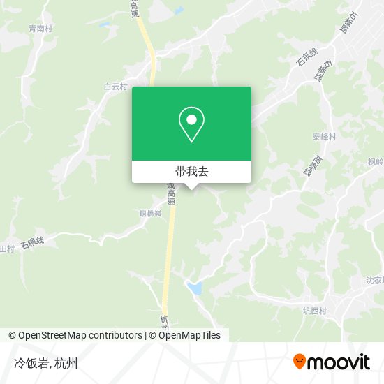 冷饭岩地图