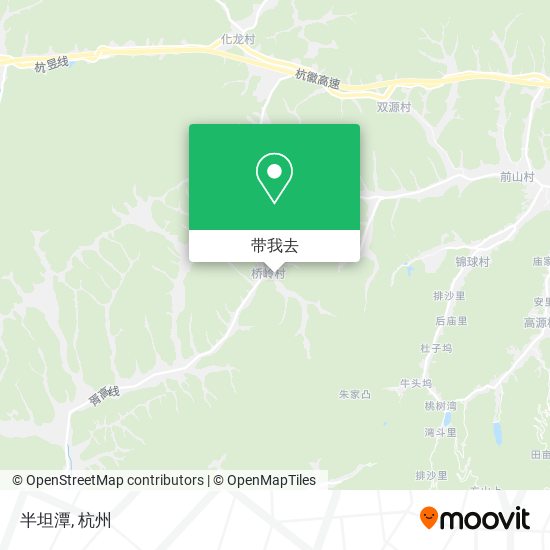 半坦潭地图
