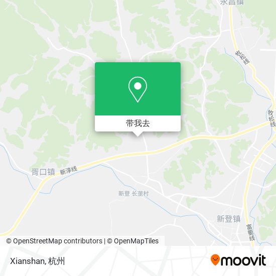 Xianshan地图