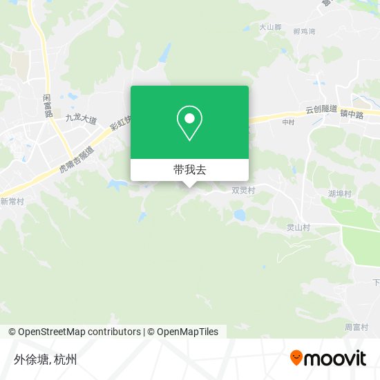 外徐塘地图