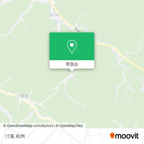 汀溪地图