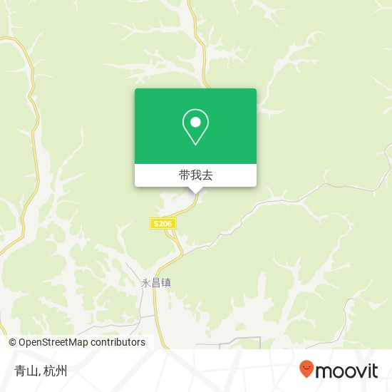 青山地图