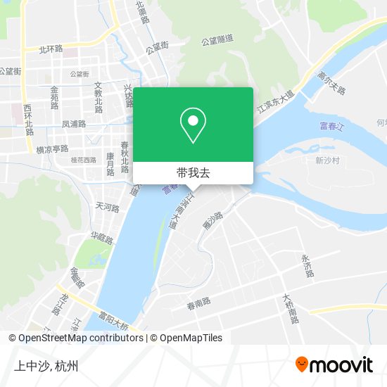 上中沙地图