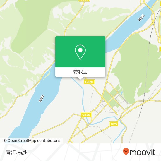 青江地图