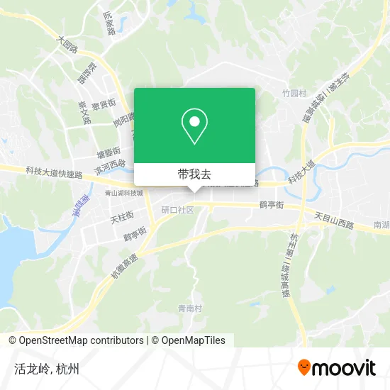 活龙岭地图