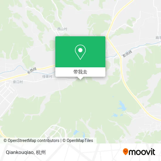Qiankouqiao地图