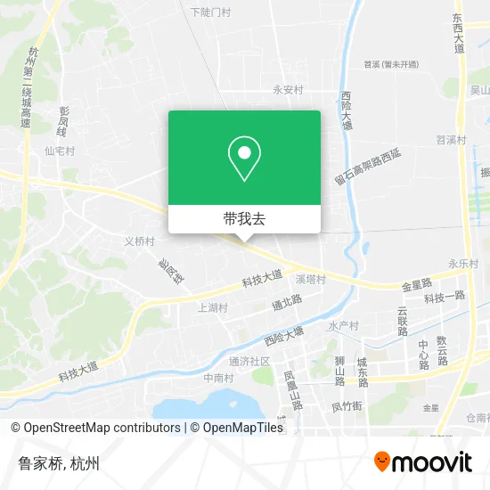 鲁家桥地图