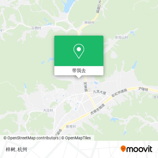 梓树地图