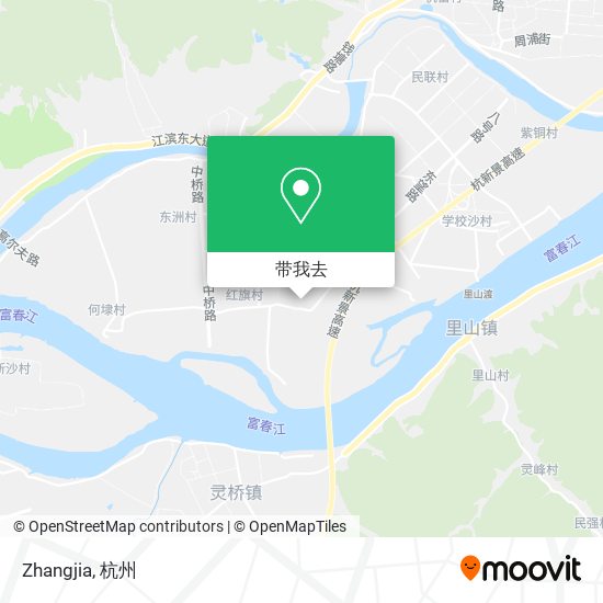Zhangjia地图