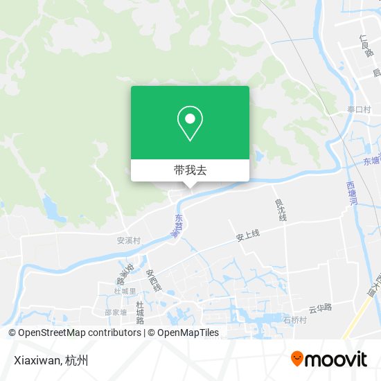 Xiaxiwan地图